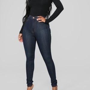 Fashion Nova B.O.B high waisted skinny jeans